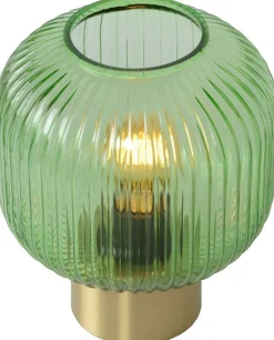 Tafellampen|Tafellampen-Lucide Maloto Tafellamp Groen