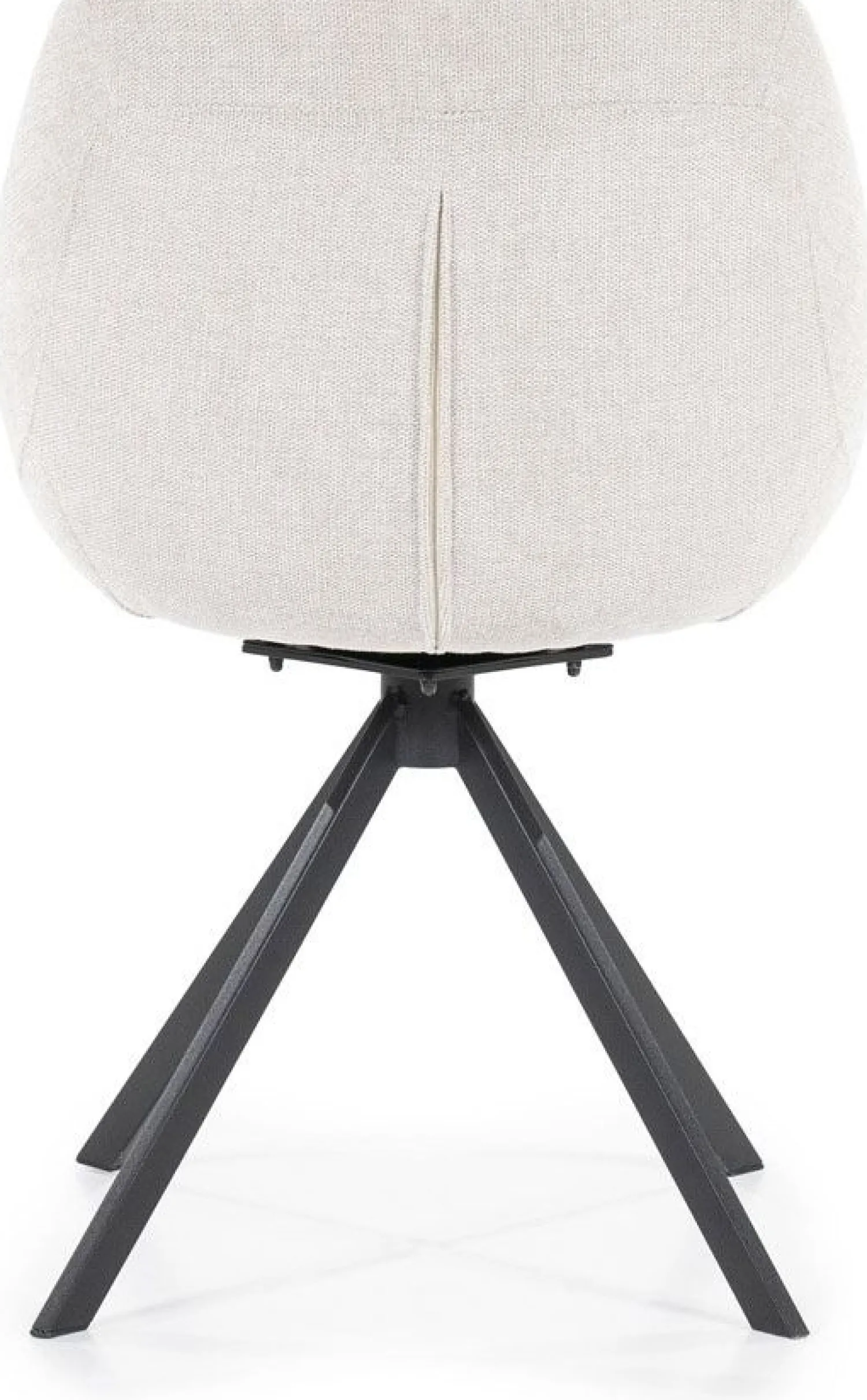 Kuipstoelen|Draaibare Eetkamerstoelen-Eleonora Mamé Eetkamerstoel Beige