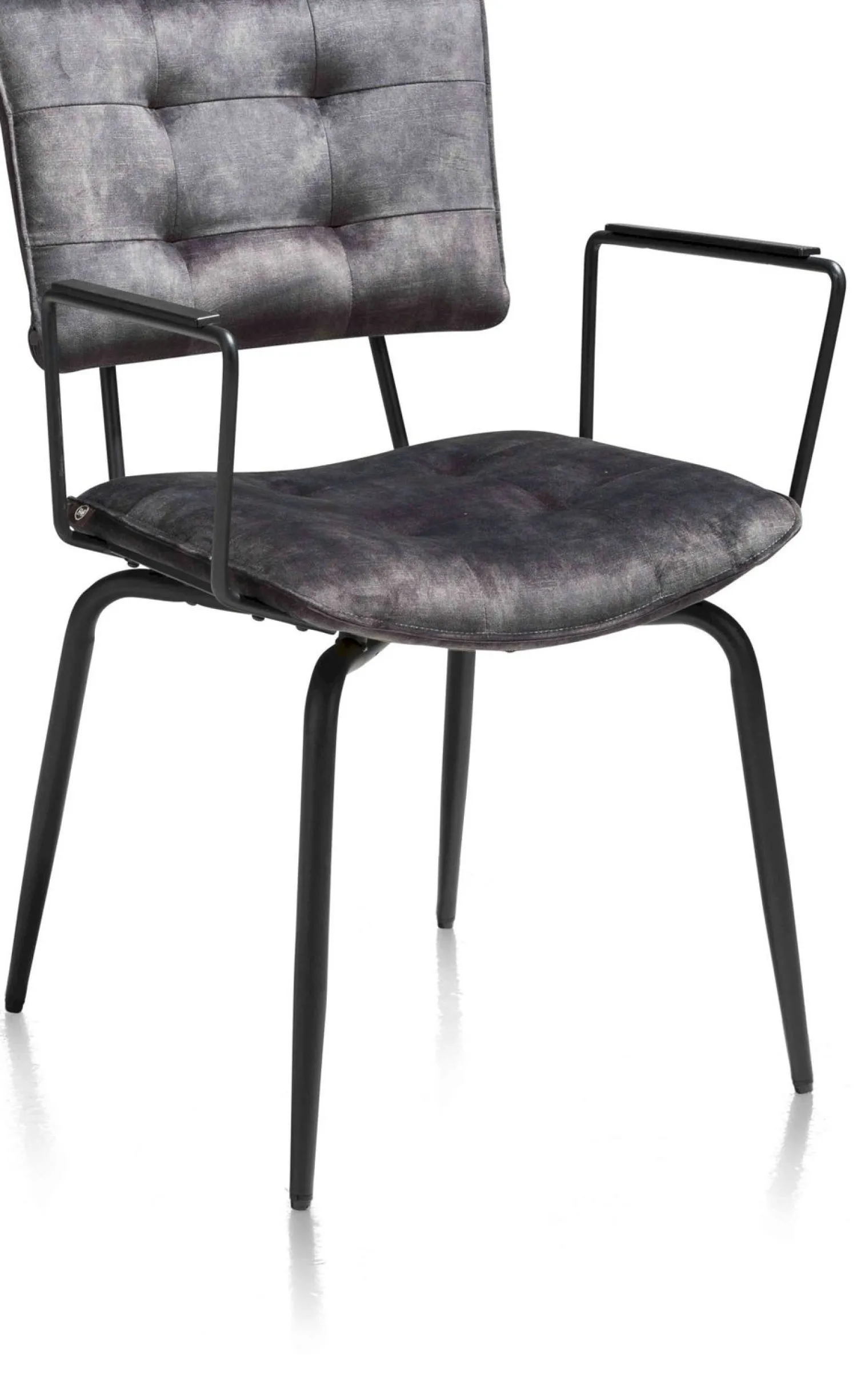 Eetkamerstoelen Met Armleuning-Henders en Hazel Manou Armstoel antraciet