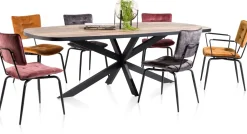 Eetkamerstoelen Met Armleuning-Henders en Hazel Manou Armstoel antraciet