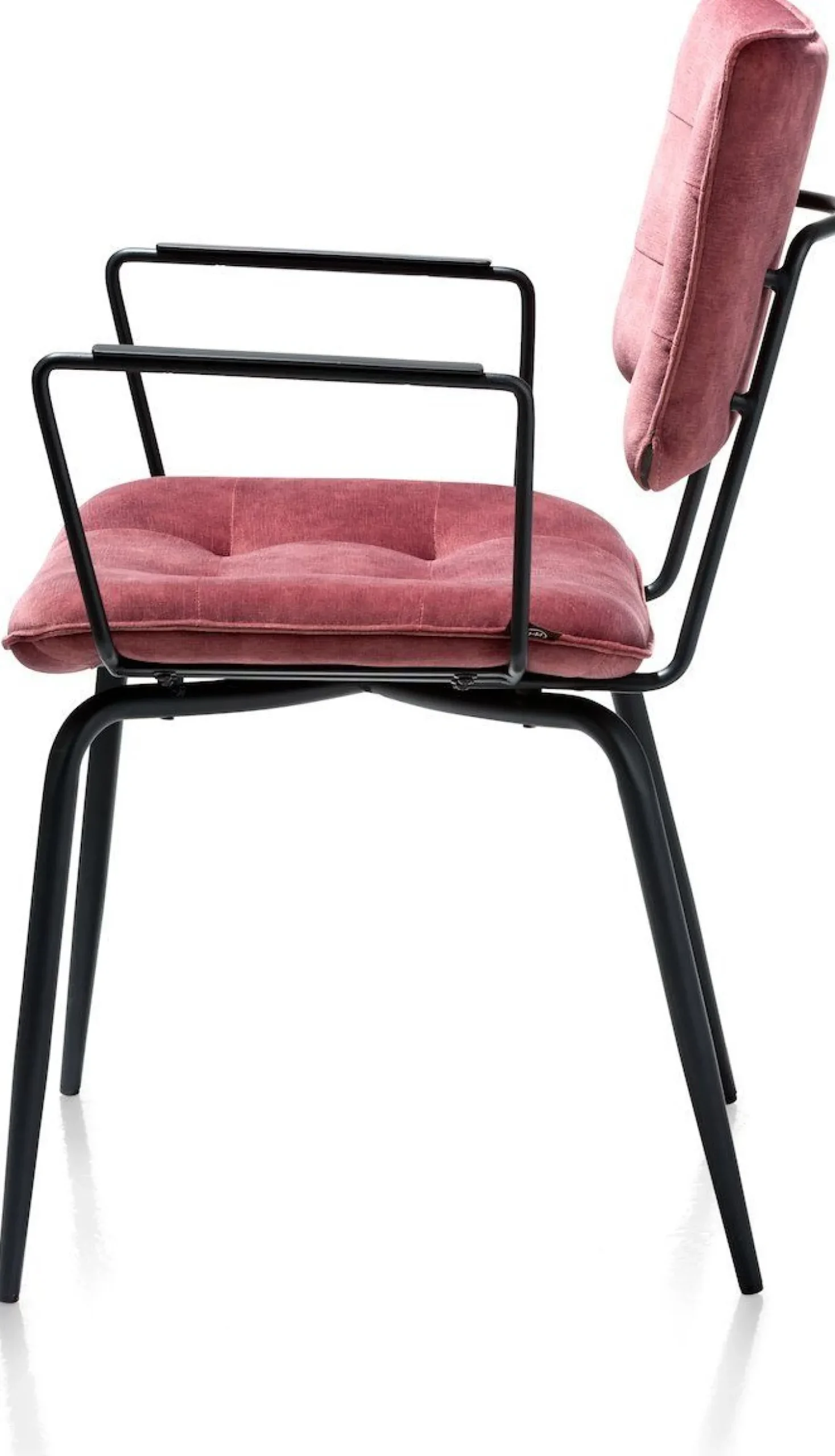 Eetkamerstoelen Met Armleuning-Henders en Hazel Manou Armstoel Burgundy Red