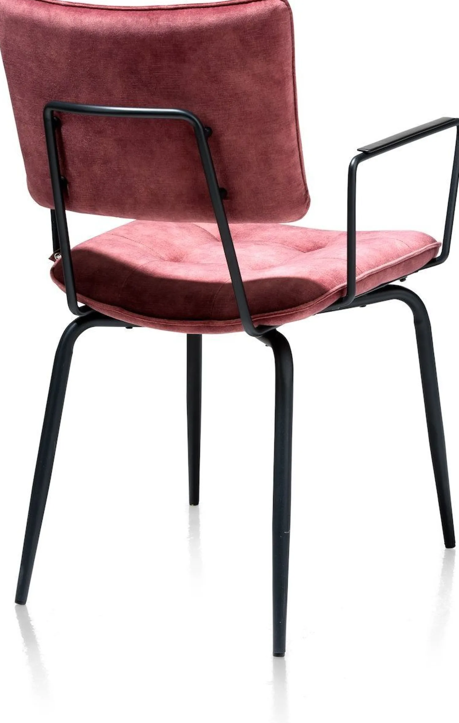 Eetkamerstoelen Met Armleuning-Henders en Hazel Manou Armstoel Burgundy Red