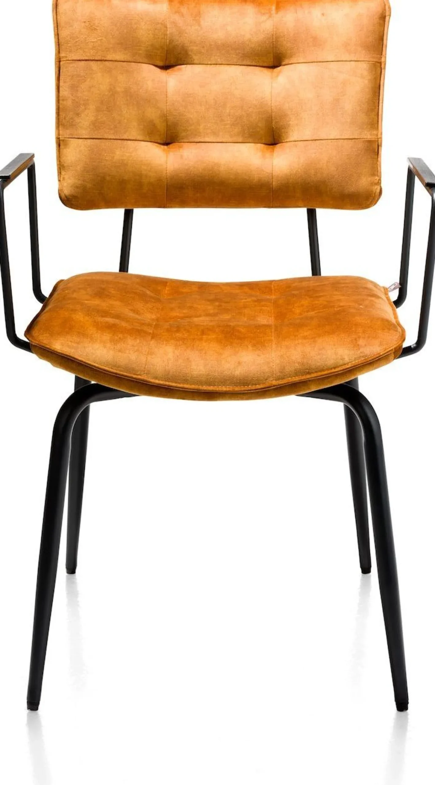 Eetkamerstoelen Met Armleuning-Henders en Hazel Manou Armstoel Okergeel
