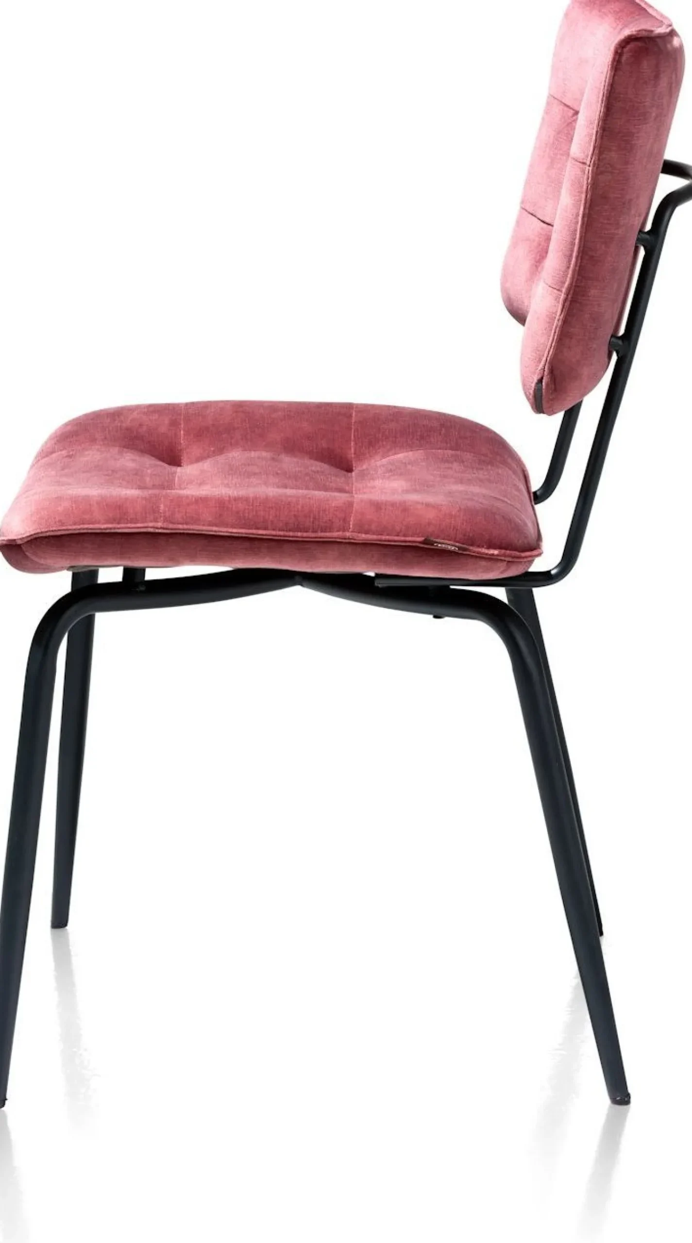 Eetkamerstoelen Zonder Armleuning-Henders en Hazel Manou Eetkamerstoel Burgundy Red