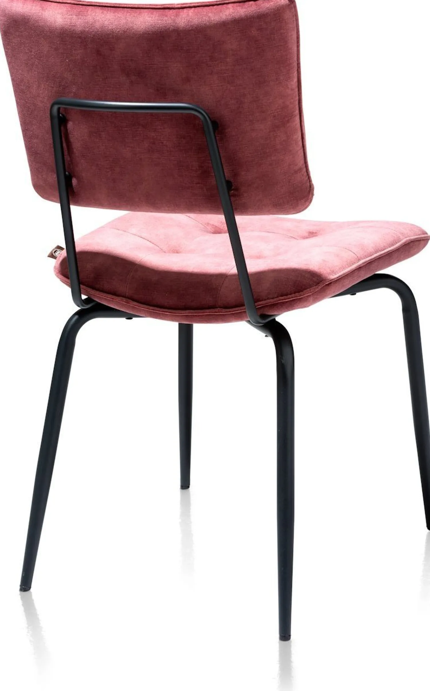 Eetkamerstoelen Zonder Armleuning-Henders en Hazel Manou Eetkamerstoel Burgundy Red