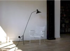 Design Vloerlampen|Vloerlampen-Eijerkamp Collectie Mantis Vloerlamp Zwart
