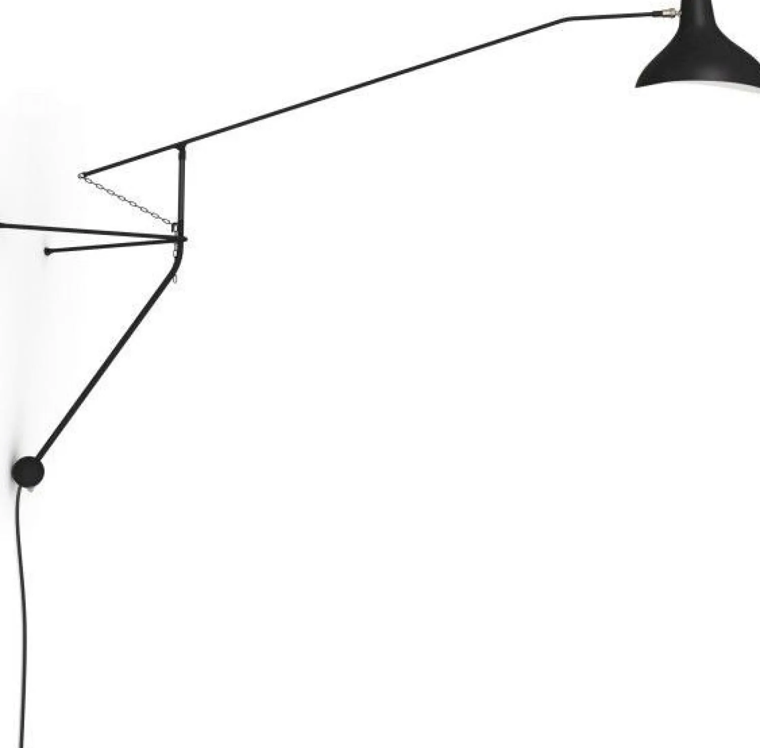 Design Wandlampen|Wandlampen-Eijerkamp Collectie Mantis Wandlamp Zwart