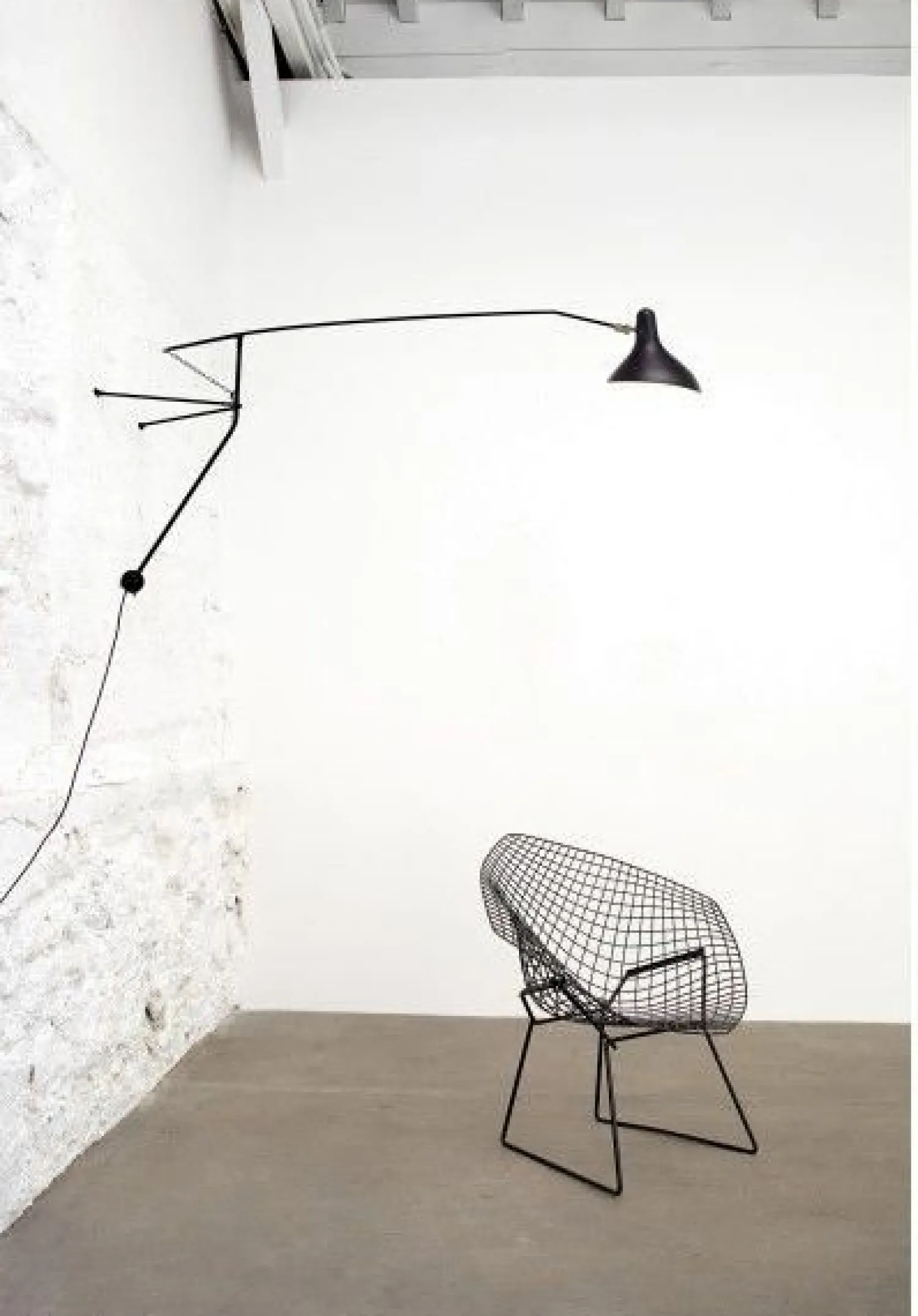Design Wandlampen|Wandlampen-Eijerkamp Collectie Mantis Wandlamp Zwart