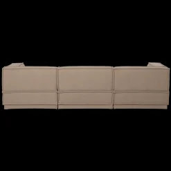 Hoekbanken-WOOOD Manu Teddy Hoekbank Taupe