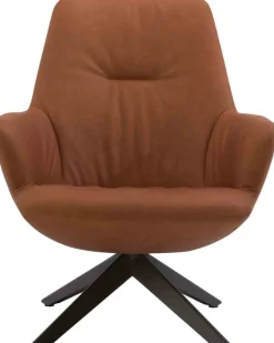 Design Fauteuils|Draaifauteuils-Bert Plantagie Maple Fauteuil Oranje