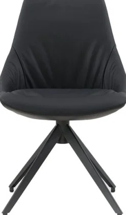 Design Stoelen|Draaibare Eetkamerstoelen-Bert Plantagie Maple Statief Eetkamerstoel Blauw