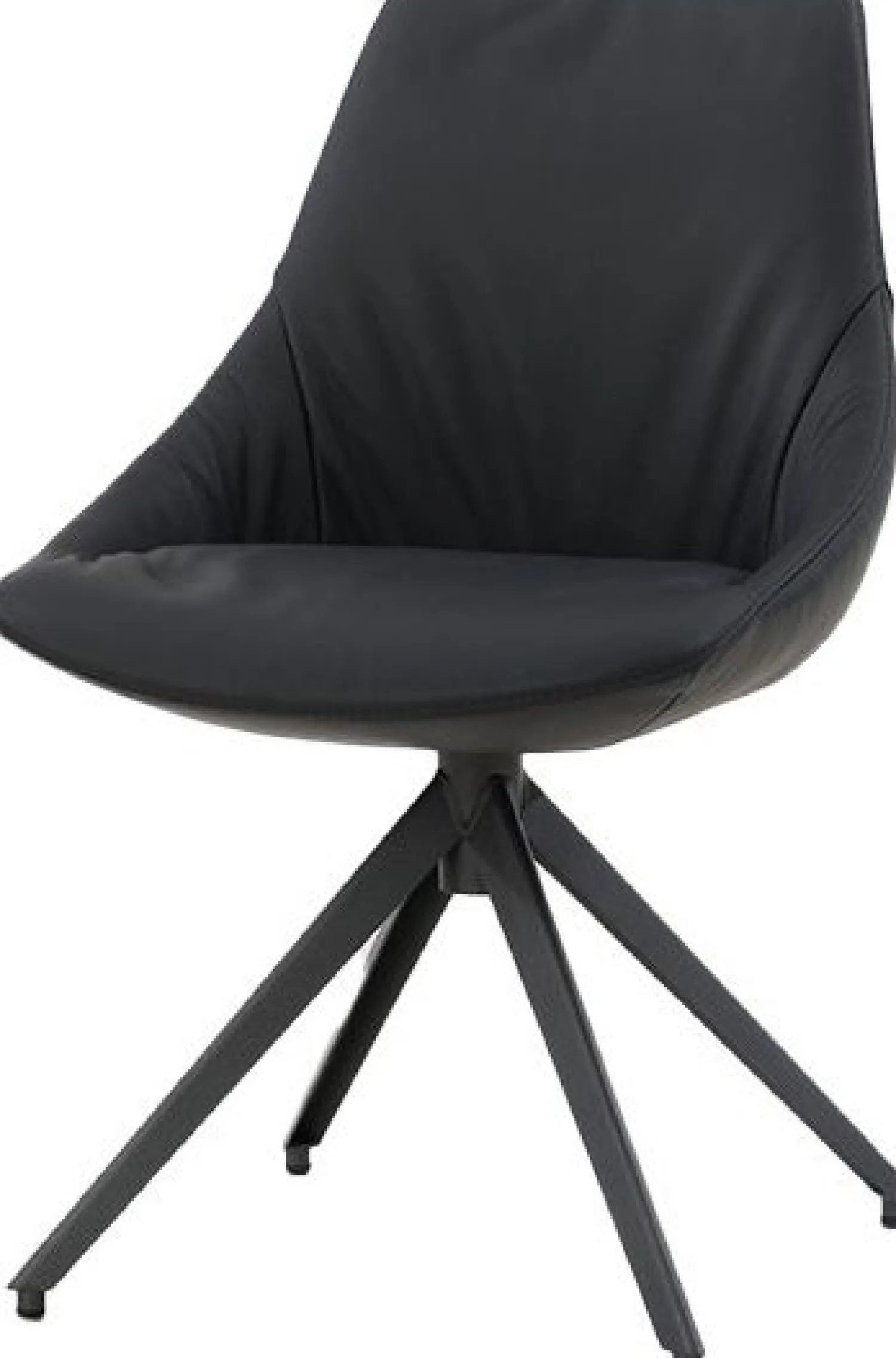 Design Stoelen|Draaibare Eetkamerstoelen-Bert Plantagie Maple Statief Eetkamerstoel Blauw