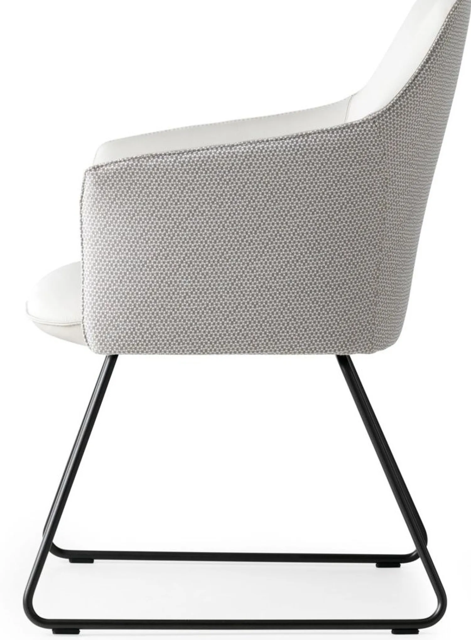 Design Stoelen|Eetkamerstoelen Met Armleuning-Leolux Mara Eetkamerstoel Blauw
