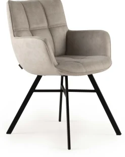 Eetkamerstoelen Met Armleuning-Feelings Wonen Marcon Eetkamerstoel Sand