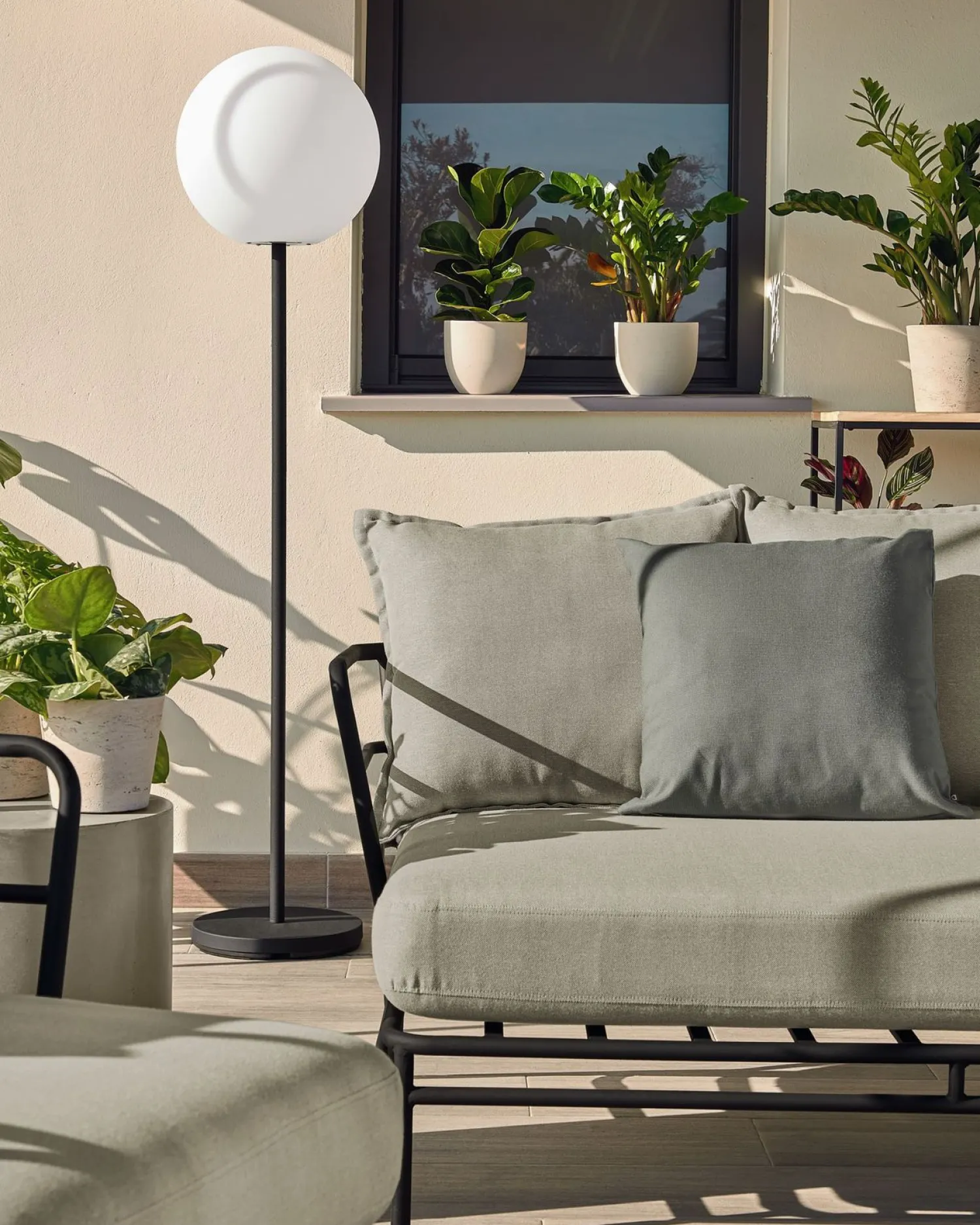 Tuinbanken-Kave Home Mareluz Tuinbank Zwart