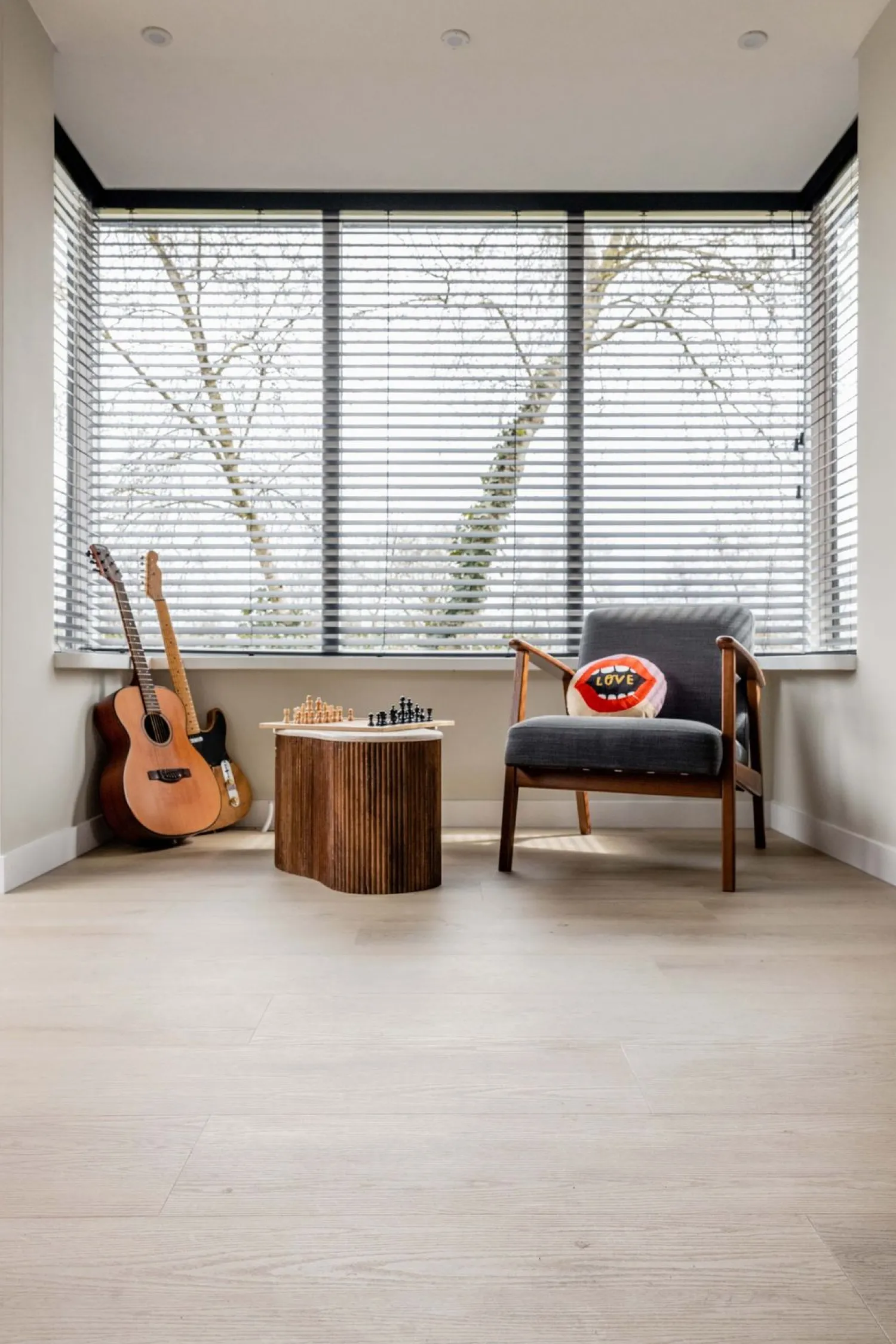 Houten Salontafels|Organische Salontafels-Eleonora Mari Salontafel Beige, Bruin