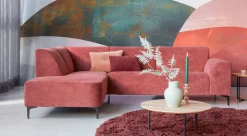 Hoekbanken-Eijerkamp Collectie Marijn Links Hoekbank Blush