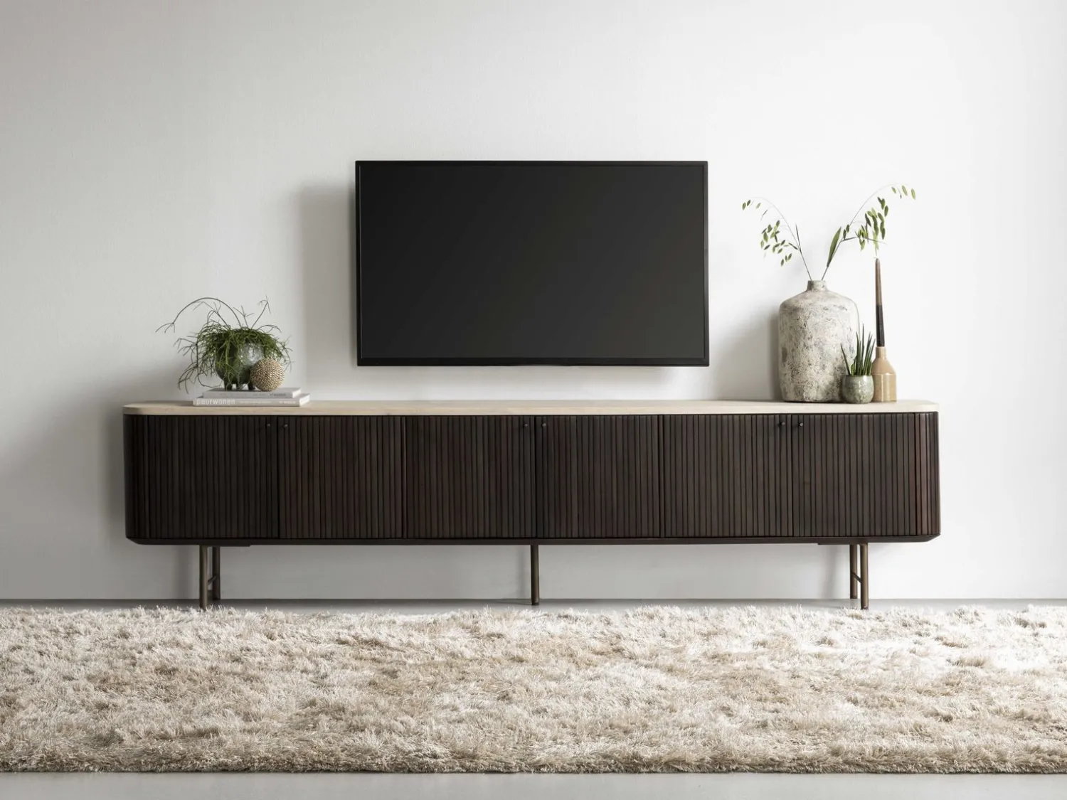 Tv-Meubels-DTP Home Maroon Tv-meubel Bruin