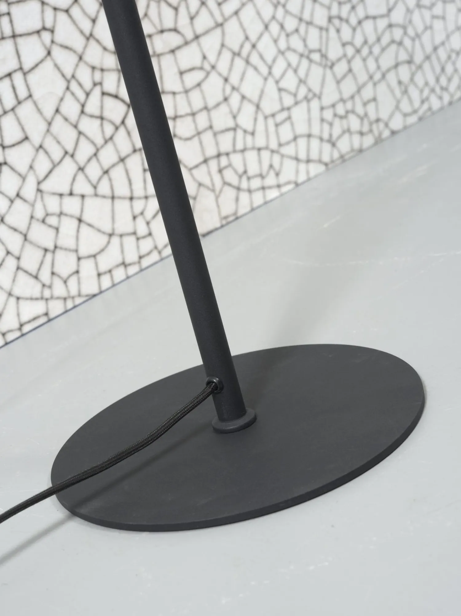 Vloerlampen|Vloerlampen-It's about RoMi Marseille Vloerlamp zwart