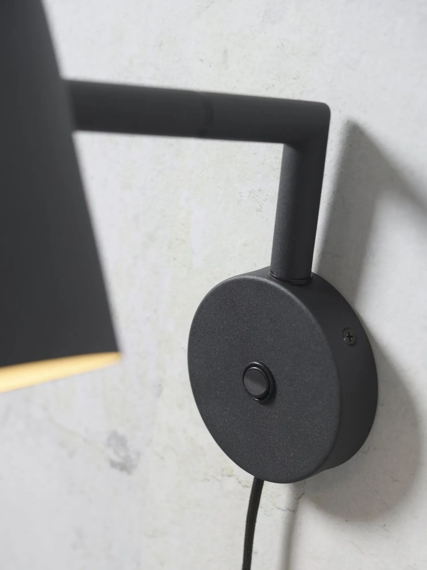 Wandlampen|Wandlampen-It's about RoMi Marseille Wandlamp zwart