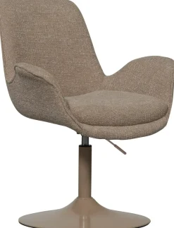 Eetkamerstoelen Met Armleuning-WOOOD Marten Eetkamerstoel Sand