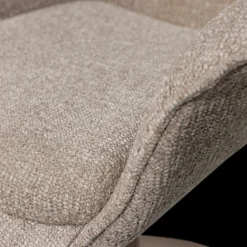 Eetkamerstoelen Met Armleuning-WOOOD Marten Eetkamerstoel Sand