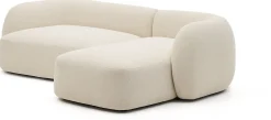 Zitbanken-Kave Home Martina 3-Zits Hoekbank Ecru
