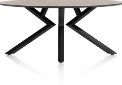 Ovale Eettafels-XOOON Masura Ellips Eettafel Roest