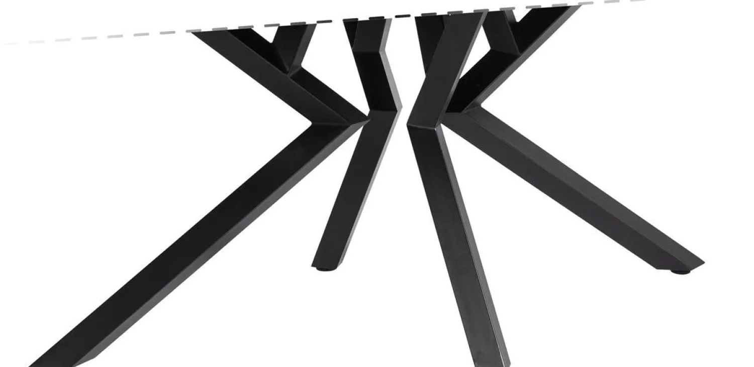 Houten Eettafels|Ovale Eettafels-XOOON Masura Eettafel Wit
