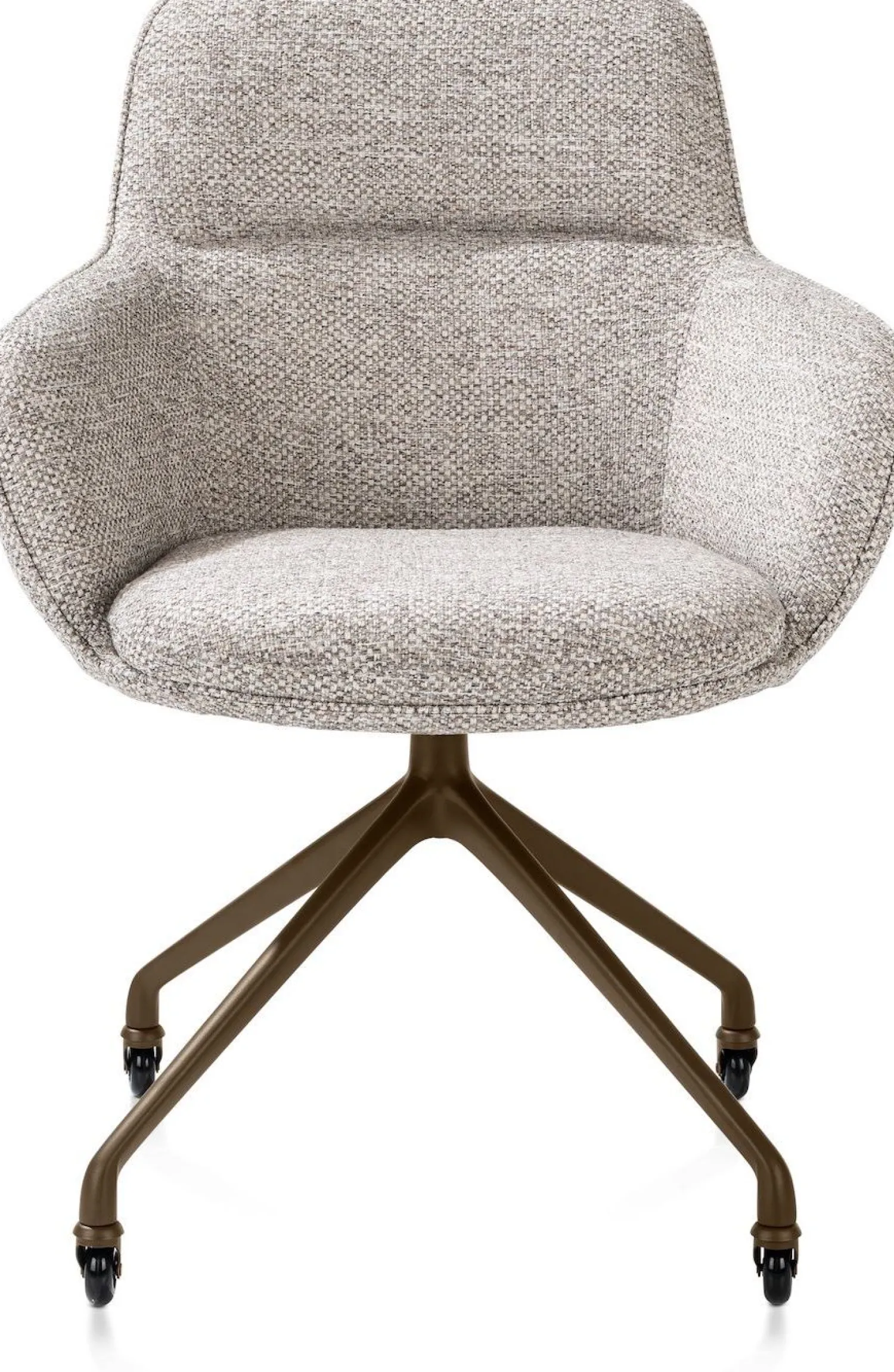 Eetkamerstoelen Met Armleuning-Henders en Hazel Mateo Armstoel Kiezel