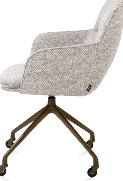 Eetkamerstoelen Met Armleuning-Henders en Hazel Mateo Armstoel Kiezel