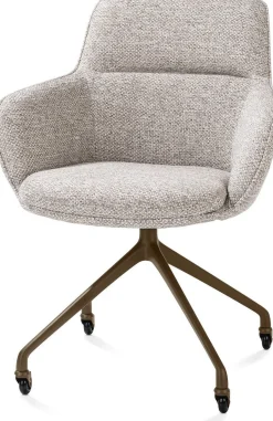 Eetkamerstoelen Met Armleuning-Henders en Hazel Mateo Armstoel Kiezel
