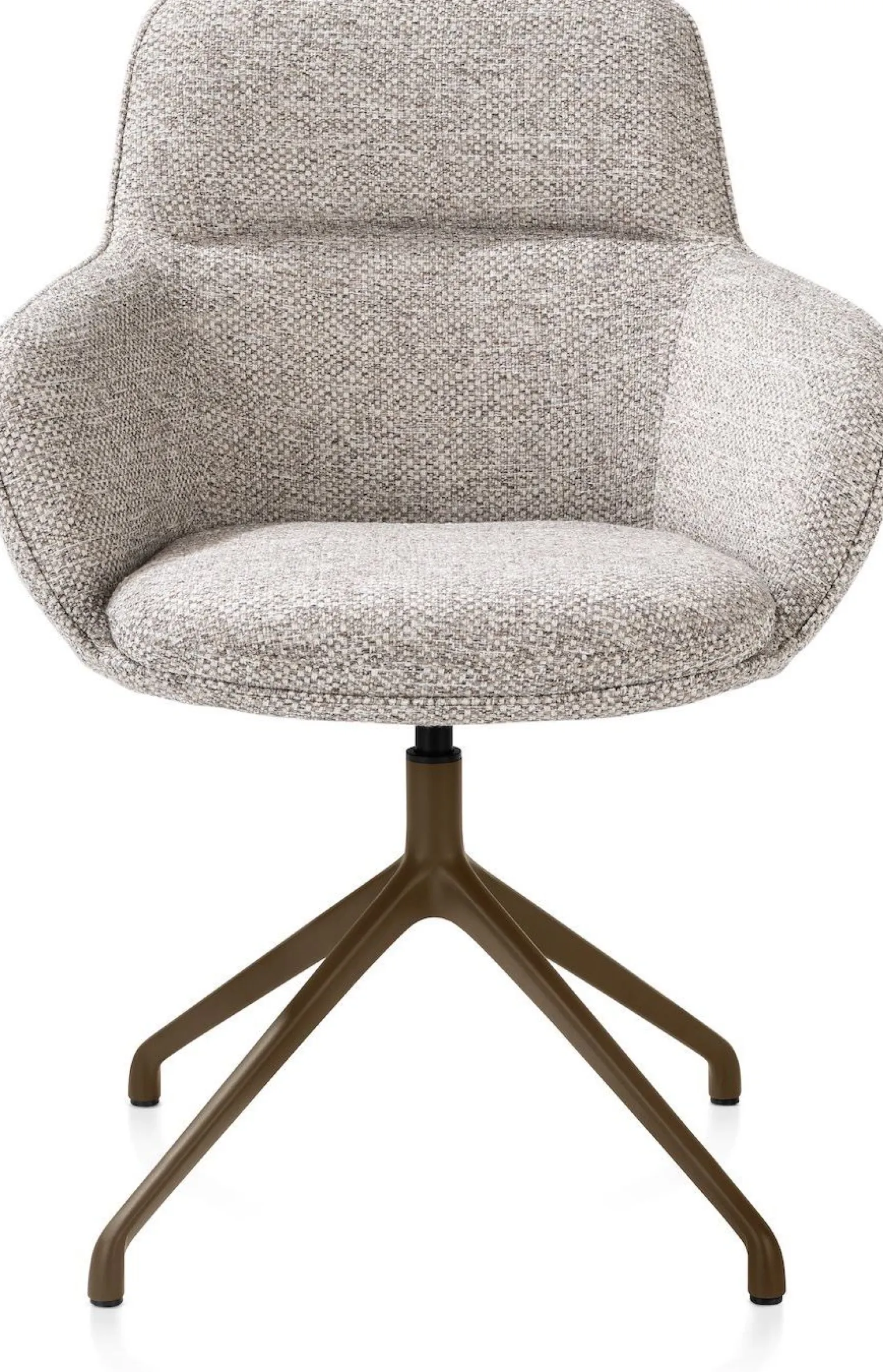 Eetkamerstoelen Met Armleuning-Henders en Hazel Mateo Armstoel Kiezel