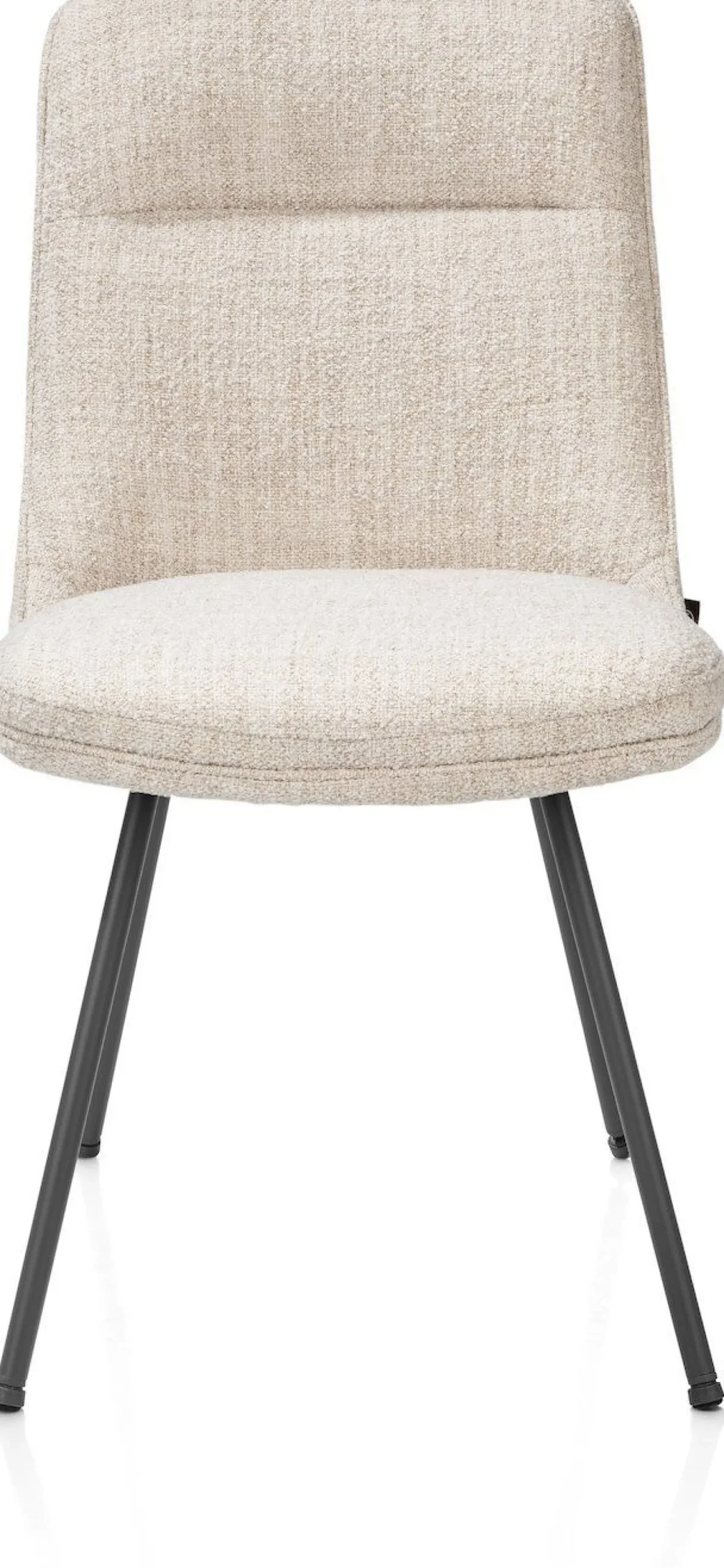 Eetkamerstoelen Zonder Armleuning-Henders en Hazel Mateo Eetkamerstoel Creme