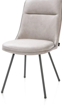 Eetkamerstoelen Zonder Armleuning-Henders en Hazel Mateo Eetkamerstoel Lichtgrijs