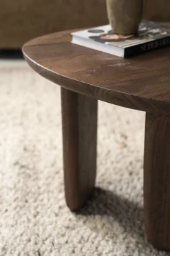 Houten Salontafels-Eleonora Maud Salontafel Lichtbruin