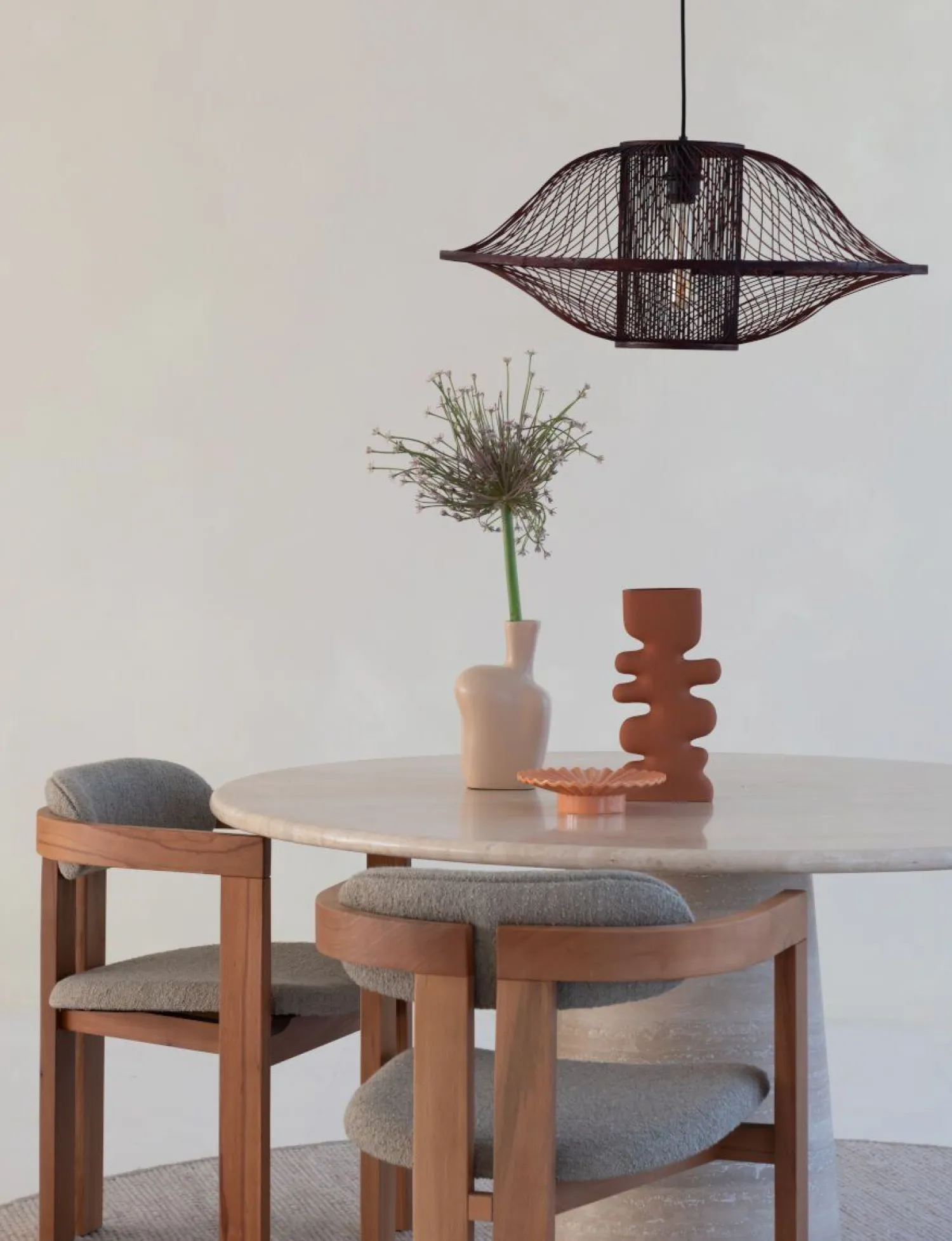 Hanglampen|Hanglampen-Good&Mojo Maui Hanglamp Burgundy