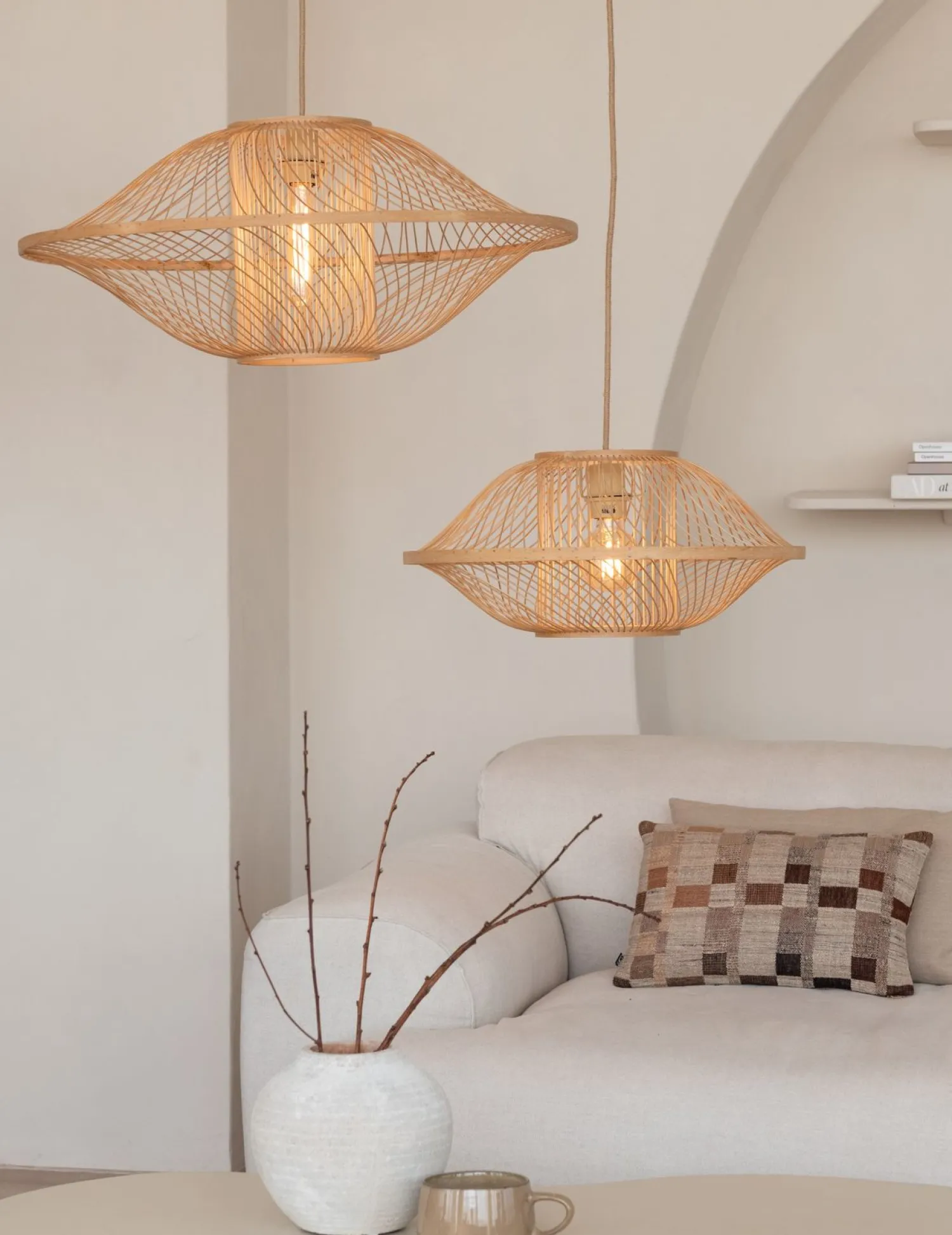 Hanglampen|Hanglampen-Good&Mojo Maui Hanglamp Natural