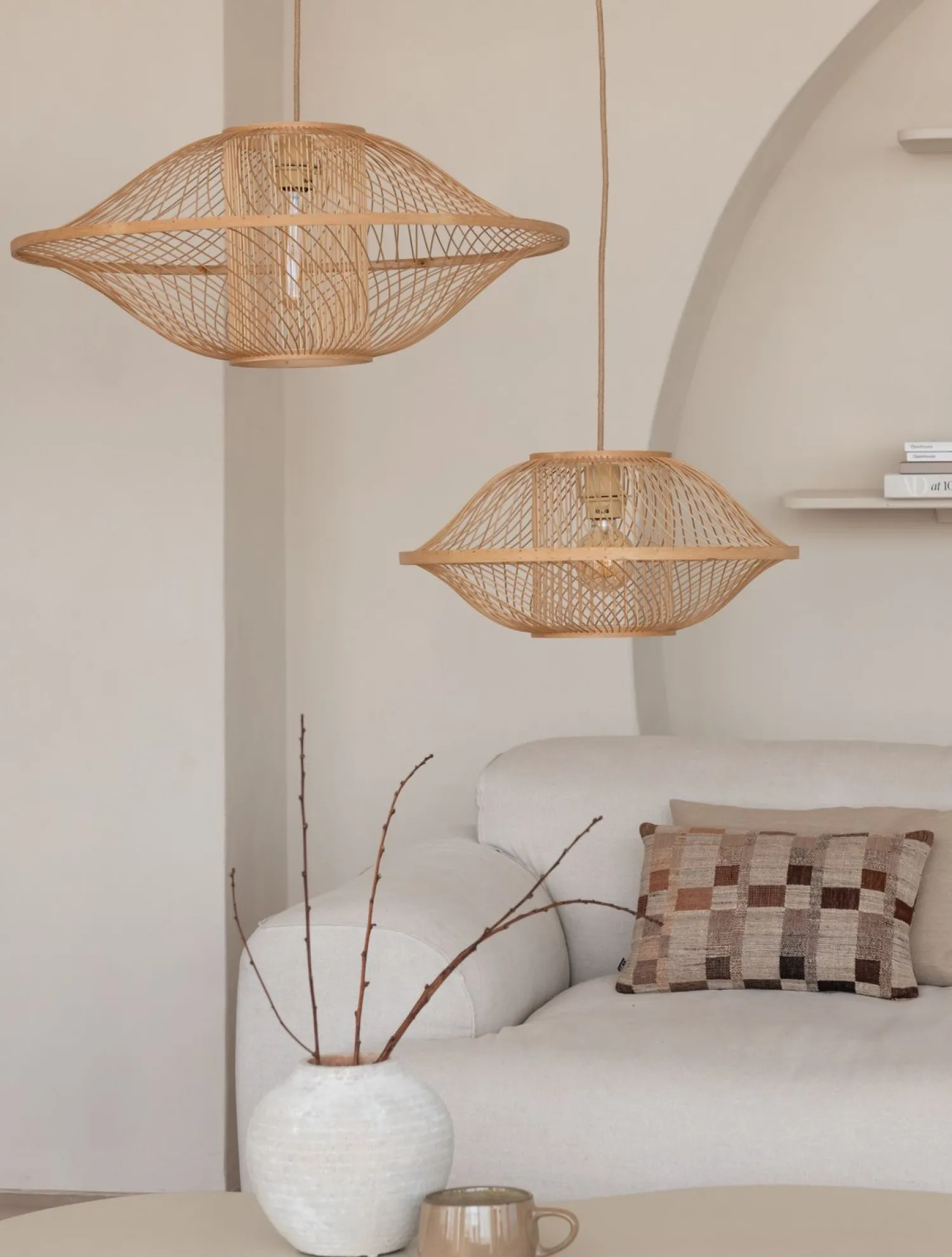 Hanglampen|Hanglampen-Good&Mojo Maui Hanglamp Natural