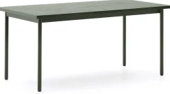 Tuintafels-Kave Home Maurina Groen Tuintafel Donkergroen