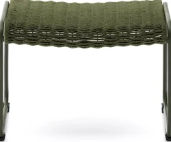 Tuinstoelen-Kave Home Maurina Outdoor Hocker Groen