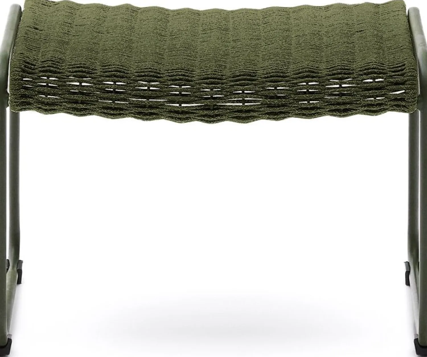 Tuinstoelen-Kave Home Maurina Outdoor Hocker Groen