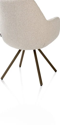 Eetkamerstoelen Met Armleuning-XOOON Mavis Armstoel Beige