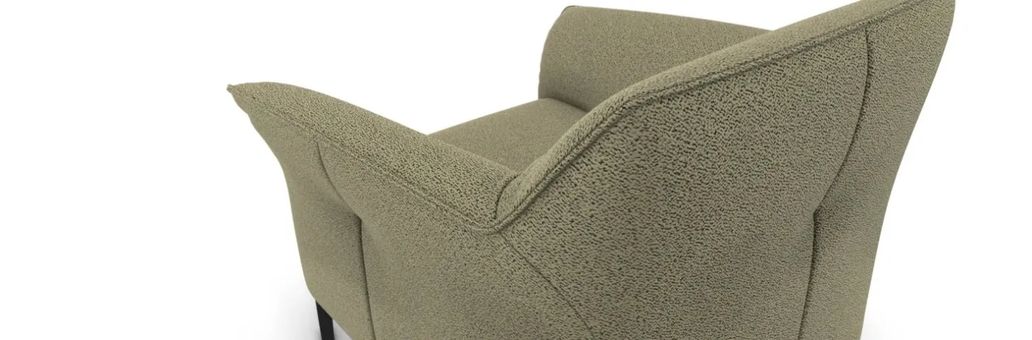 Design Fauteuils-Leolux Mayon Fauteuil Oranje