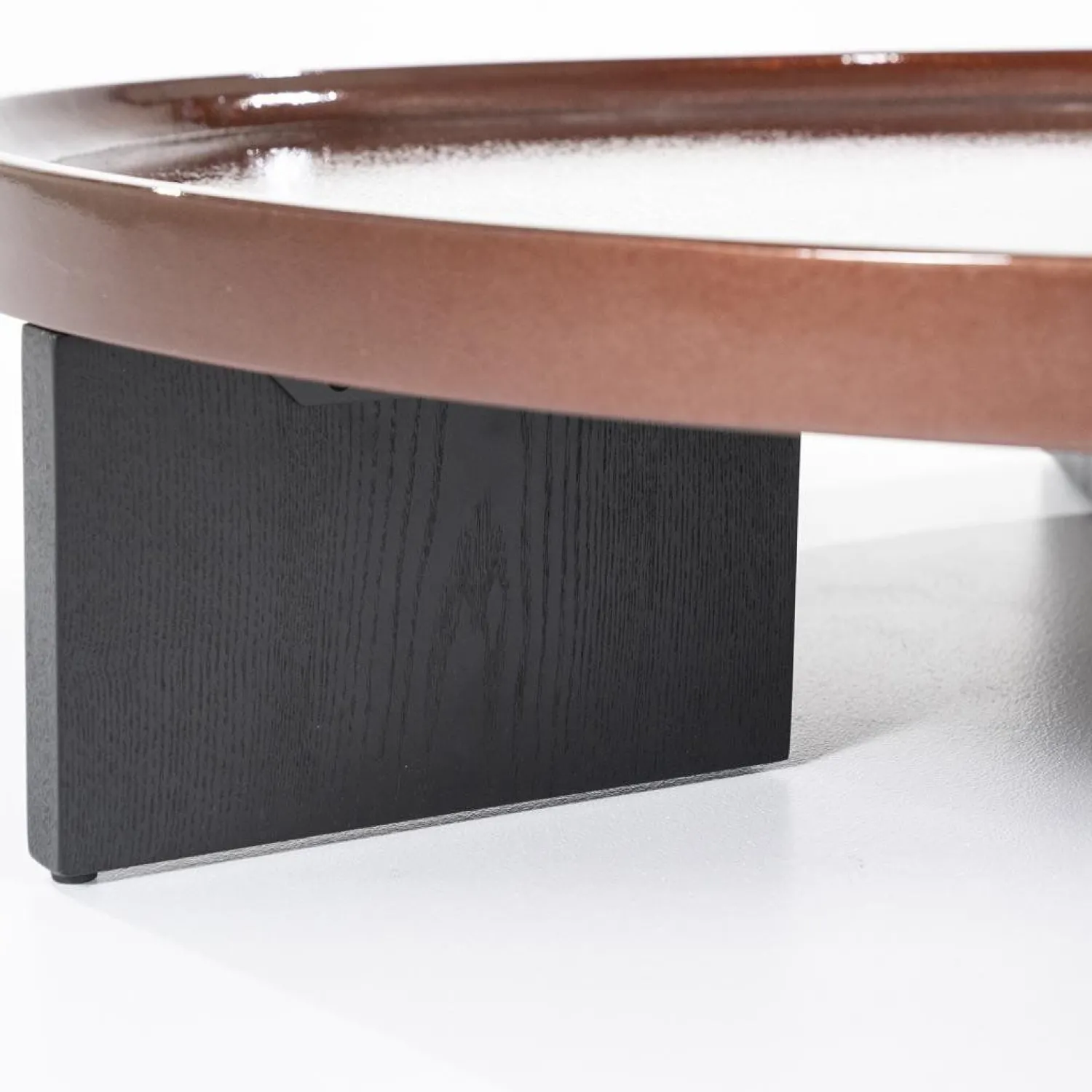 Ronde Salontafels-Eleonora Mayson L Salontafel Rood