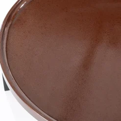 Ronde Salontafels-Eleonora Mayson L Salontafel Rood