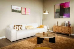 Ronde Salontafels-Eleonora Mayson S Salontafel Beige