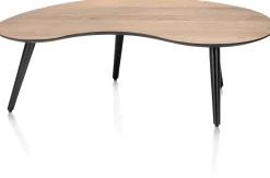 Organische Salontafels-Henders en Hazel Maze Nier S Salontafel Railway Brown
