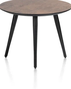 Ronde Salontafels-Henders en Hazel Maze Rond L Salontafel Roest