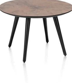 Ronde Salontafels-Henders en Hazel Maze Rond M Salontafel Roest